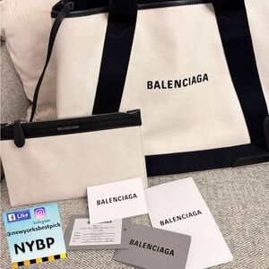 Balenciaga Cabas Beige Tote